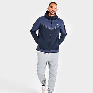 Nike | Pants | Nwt Nike Sportswear Tech Fleece 2piece Hoodie Joggers Thunder  Bluemetallic | Poshmark